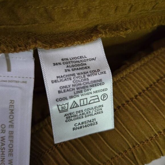 Lou & Grey Supersoft Sateen Pull On Pants On Ankle Size Medium - Picture 6 of 6